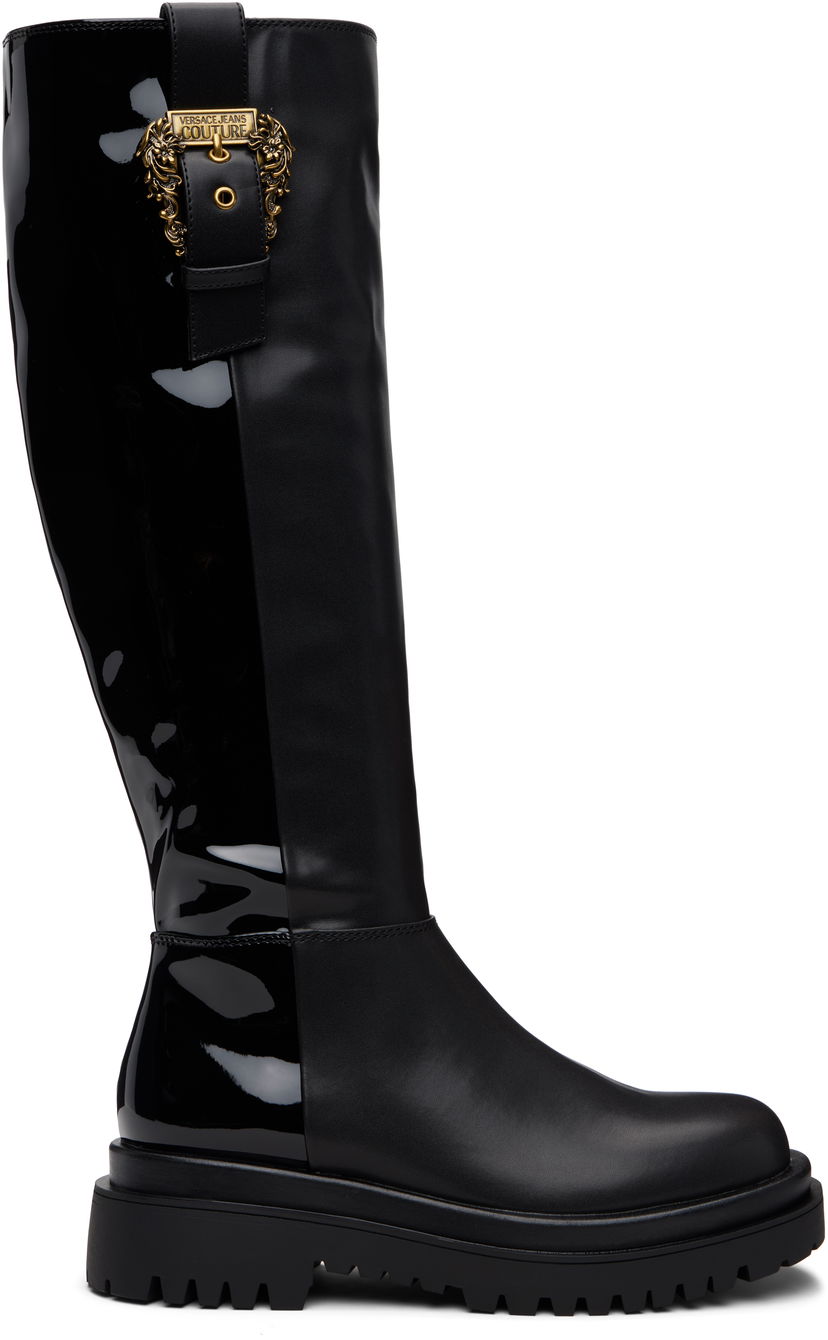 Tenisice i cipele Versace Versace Jeans Couture Tall Boots Crna | E79VA3S65_E71570