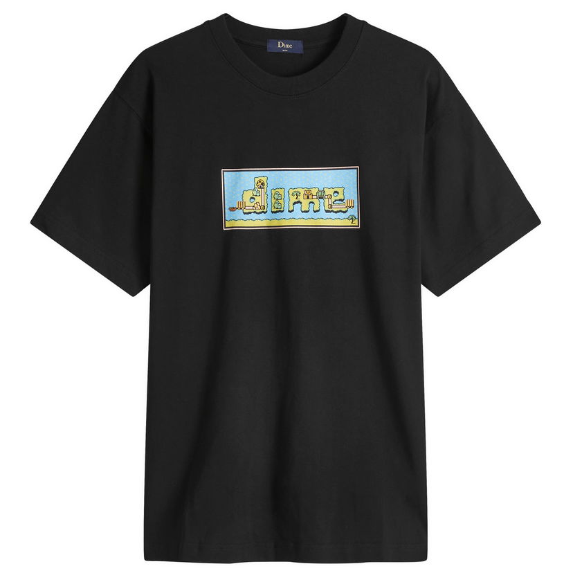 Majica kratkih rukava Dime World Graphic T-Shirt Crna | DIMEHO2460BLK