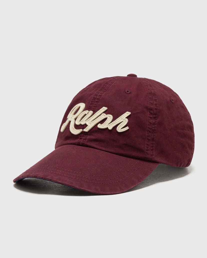 Kapa Polo by Ralph Lauren Ralph Script Embroidered Baseball Cap Tamnocrvena | 710973295001