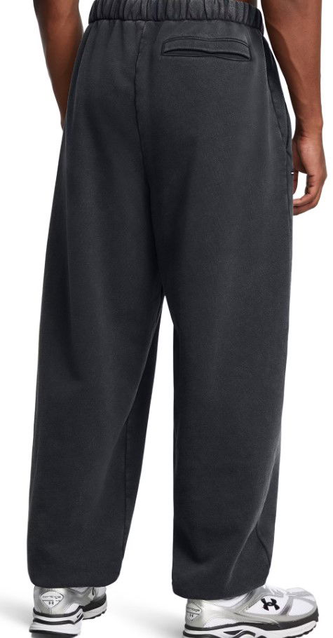 Trenirka Under Armour Heavyweight Fleece Wash Oversized Pants Crna | 1386554-001