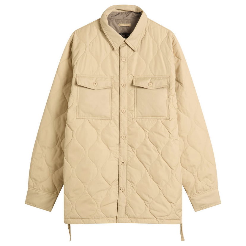 Košulja TAION Military Quilted Down Shirt Bež | TAION-109SHML-1-CRE
