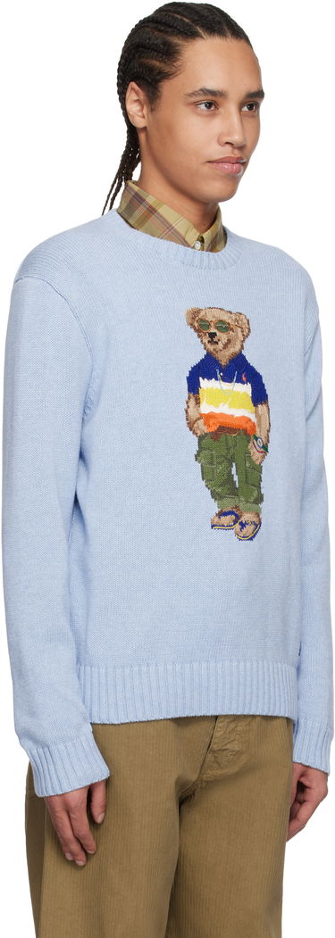 Džemper Polo by Ralph Lauren Polo Ralph Lauren Bear Cotton Sweater Plava | 710964799001, 1