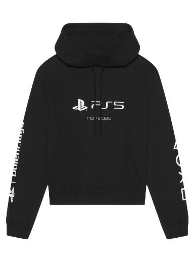 Dukserice Balenciaga Playstation Shrunk Hoodie Crna | 657034 TKVF4 1070