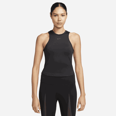 Majica bez rukava Nike Dri-FIT One Luxe Crna | FB5270-010, 2