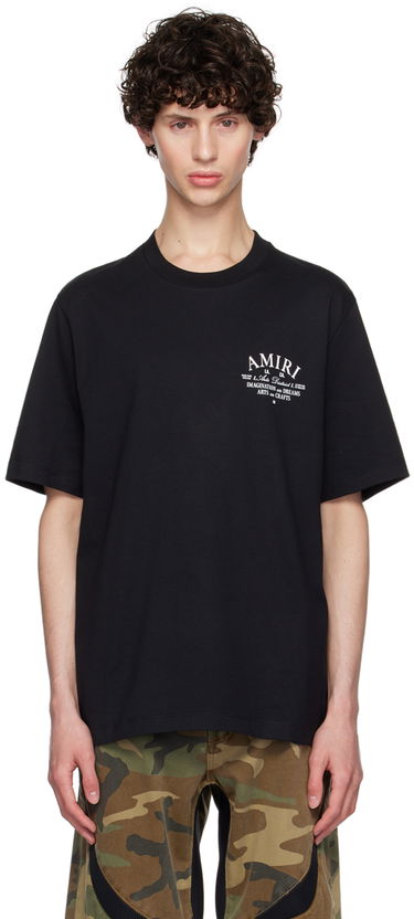Majica kratkih rukava AMIRI Black 'Arts District' T-Shirt Crna | AMJYTE1071, 0