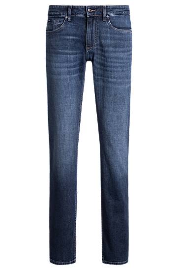 Jeans BOSS Delaware Slim-Fit Comfort-Stretch Jeans Plava | 50537390