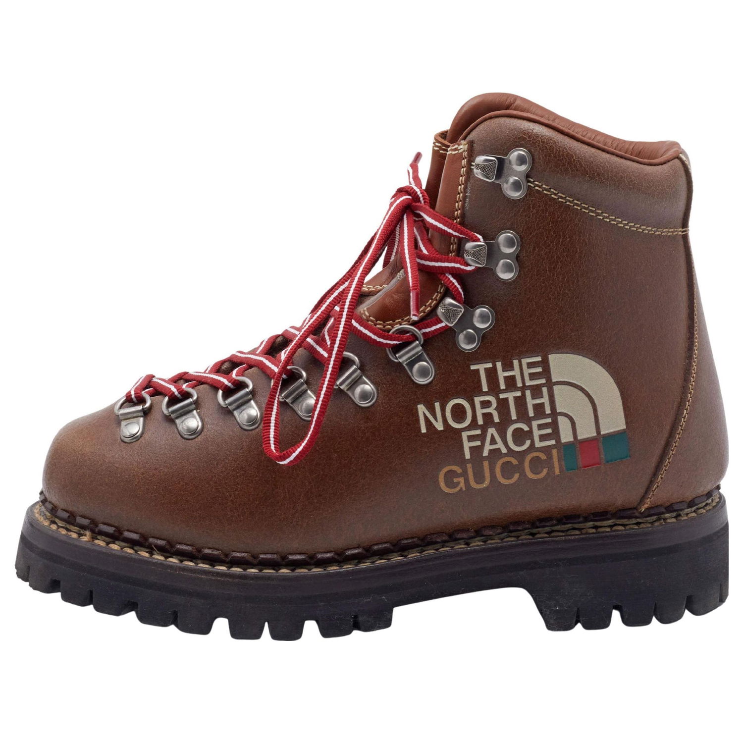 Tenisice i cipele Gucci Gucci x The North Face Ankle Boots Smeđa | 655398-17U10-2560, 0
