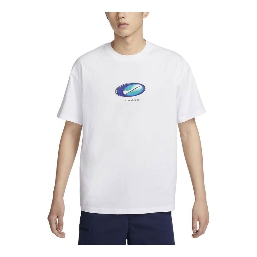 Majica kratkih rukava Nike SB SB Y2K Graphic T-Shirt Bijela | DX9461-100