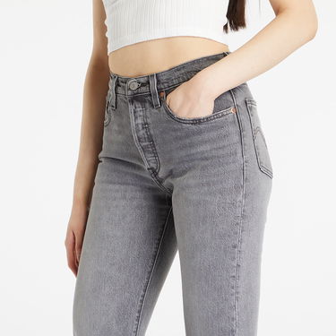 Jeans Levi's High Waist 501 Crop Jeans Siva | 36200.0235, 3