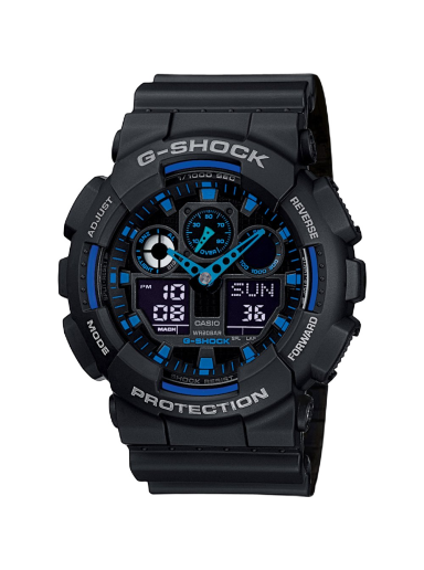 Satovi CASIO G-Shock GA-100-1A2ER Crna | GA-100-1A2ER