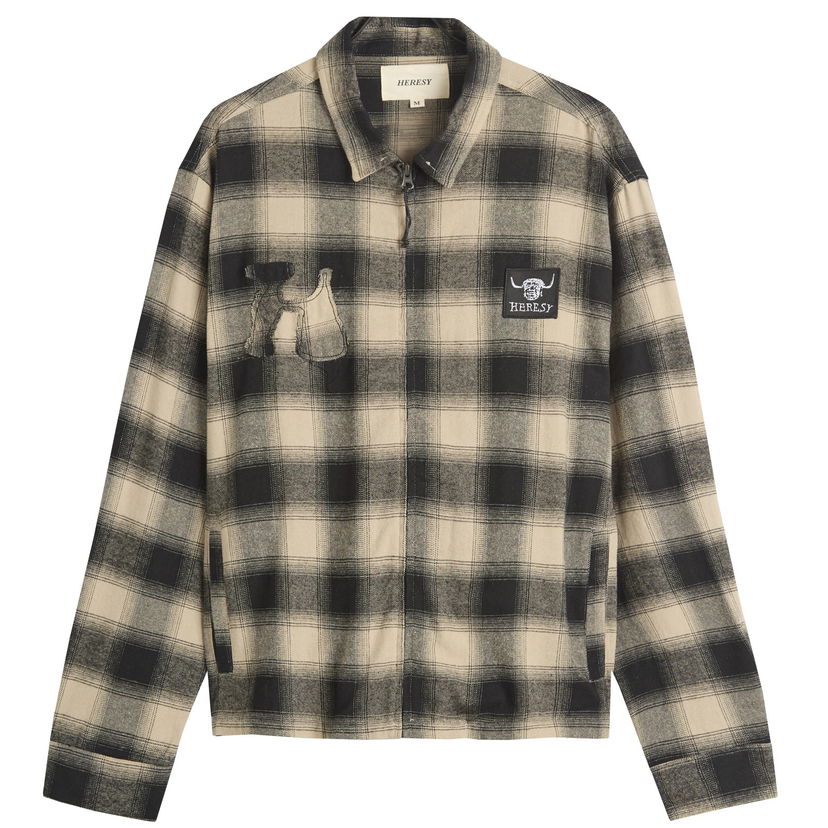 Košulja Heresy Fog Zip Shirt Bež | HAW25-CS02