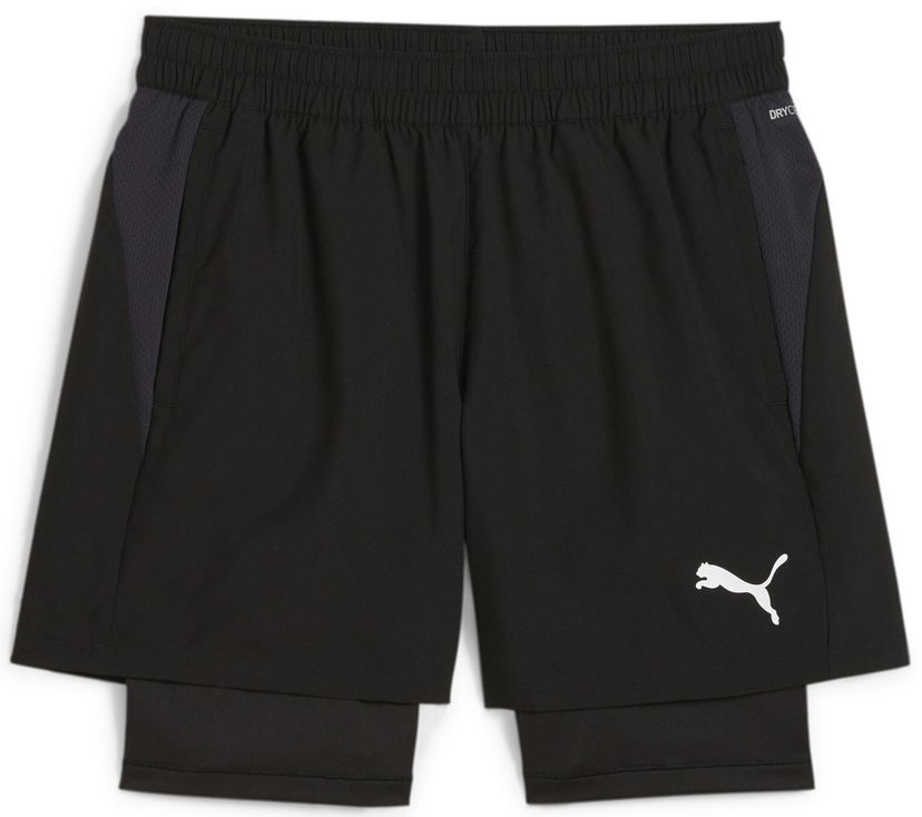 Kratke hlače Puma teamGOAL 2in1 Short Crna | 658774-03