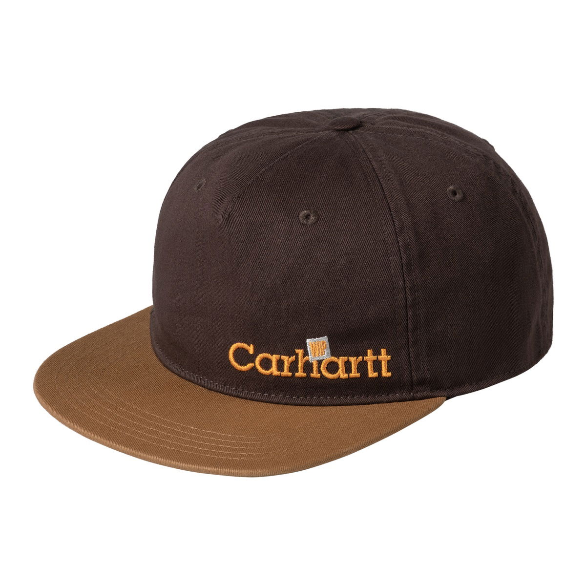 Kapa Carhartt WIP Label Script Coach Cap Smeđa | I034361_1, 0