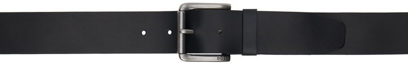 Pojasevi BOSS Leather Branded Pin Buckle Belt Crna | 50491889