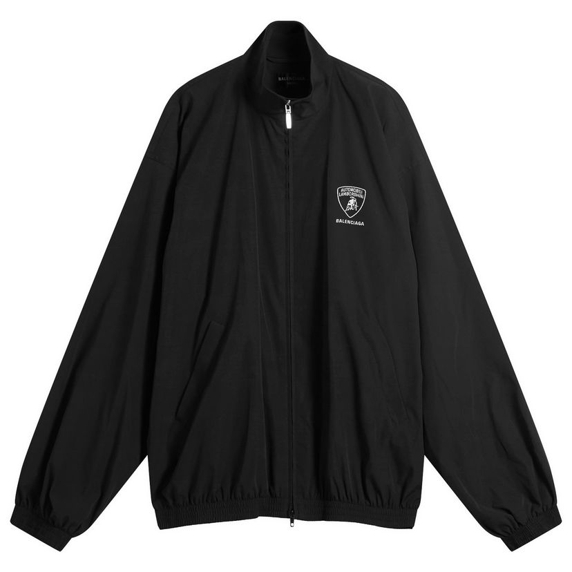 Jakna Balenciaga Automobili Lamborghini Tracksuit Jacket Crna | 839108-TRO31-1000