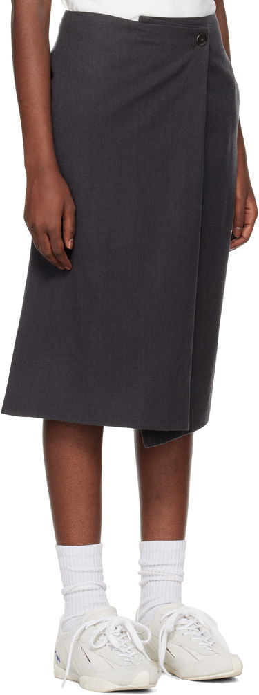 Suknja ADER ERROR Asymmetric Midi Skirt Siva | BN01FWSK0202GR, 1