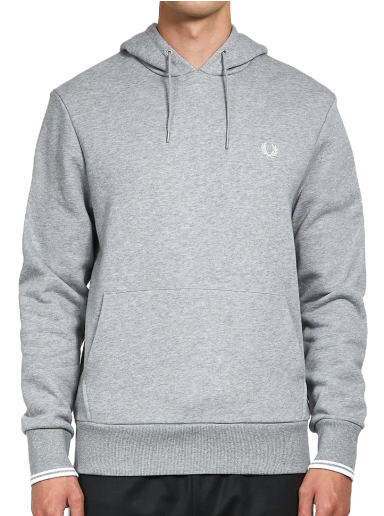 Dukserice Fred Perry Tipped Hooded Sweatshirt Siva | M2643-R49