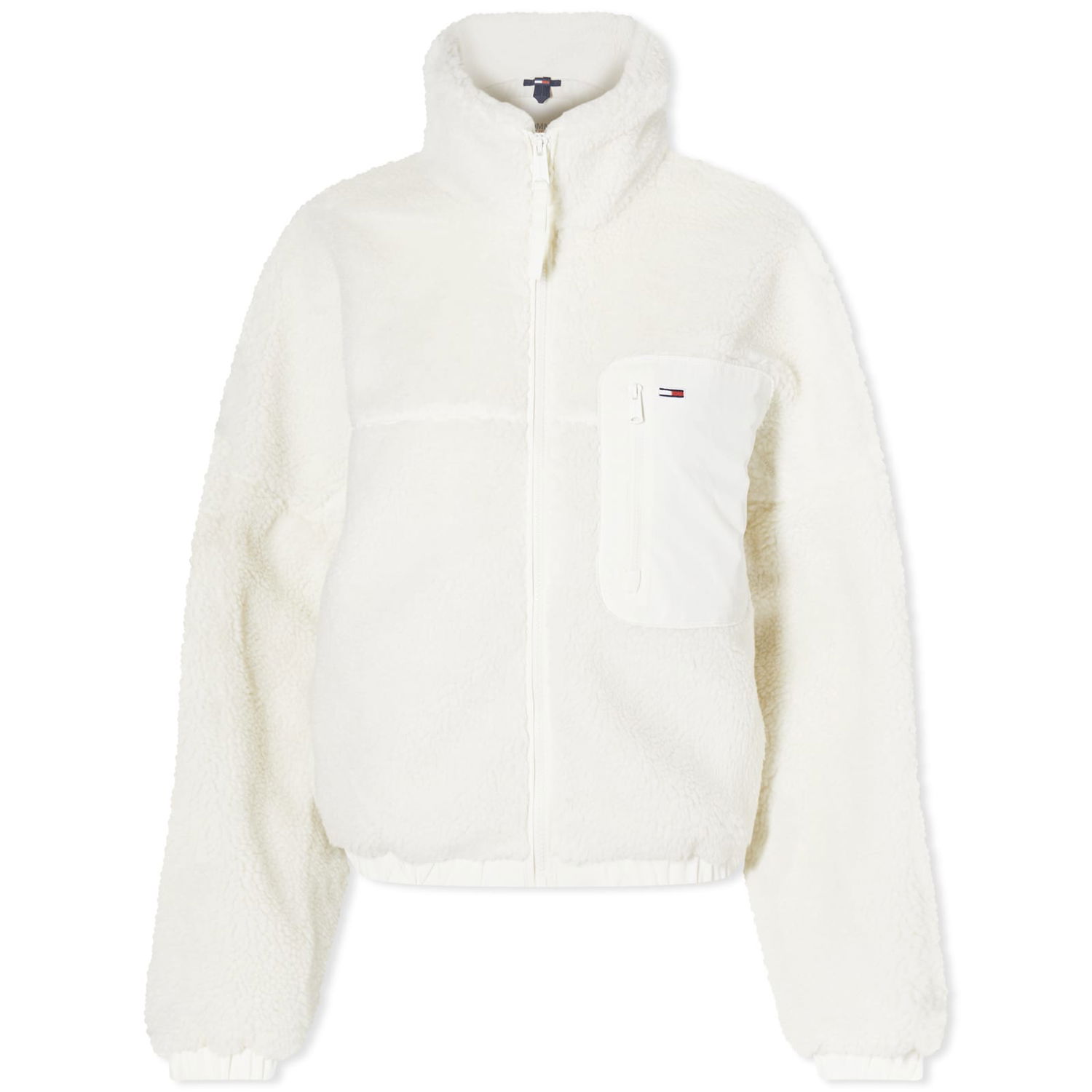 Jakna Tommy Hilfiger Casual Sherpa Ancient Bijela | DW0DW15859YBH, 0