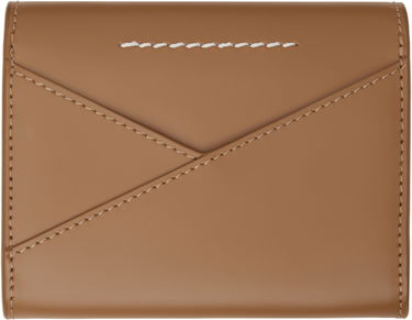 Novčanik Maison Margiela MM6 Maison Margiela Leather Flap Wallet Smeđa | SA5UI0010 P7183, 1