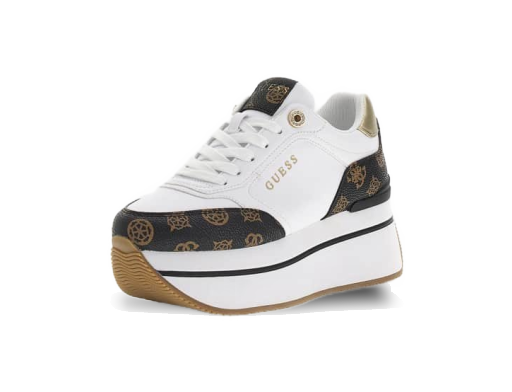 Tenisice i cipele GUESS Camrio 4G Peony Logo Sneakers Bijela | FLPCM4FAL12