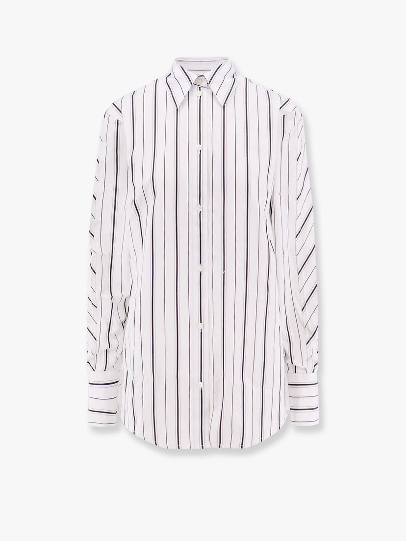 Košulja TOTEME Striped Button-Down Shirt by Toteme Bijela | 251WRT2522FB0338200