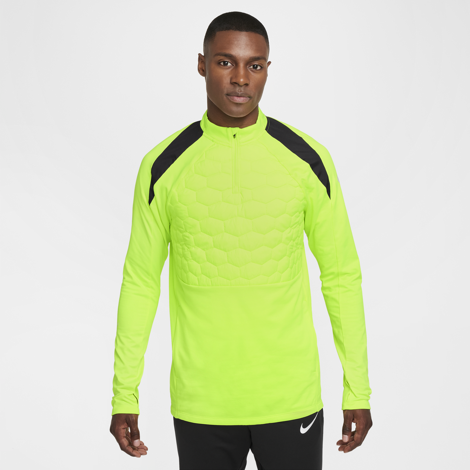Dukserice Nike Training Sweatshirt Therma-FIT Žuta | FZ0566-702, 0