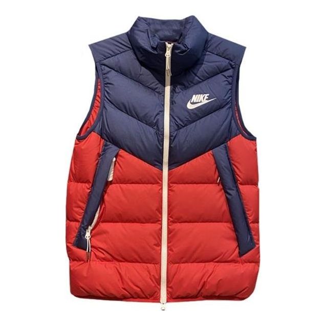 Prsluk Nike Warm Stand Collar Down Vest Crvena | DV0757-410
