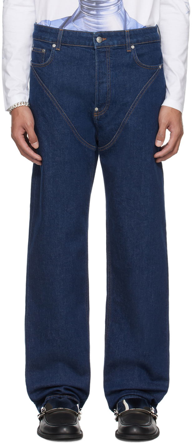Jeans Stella McCartney 'Platinum Dream' Denim Jeans Plava | 6D02583SPH66