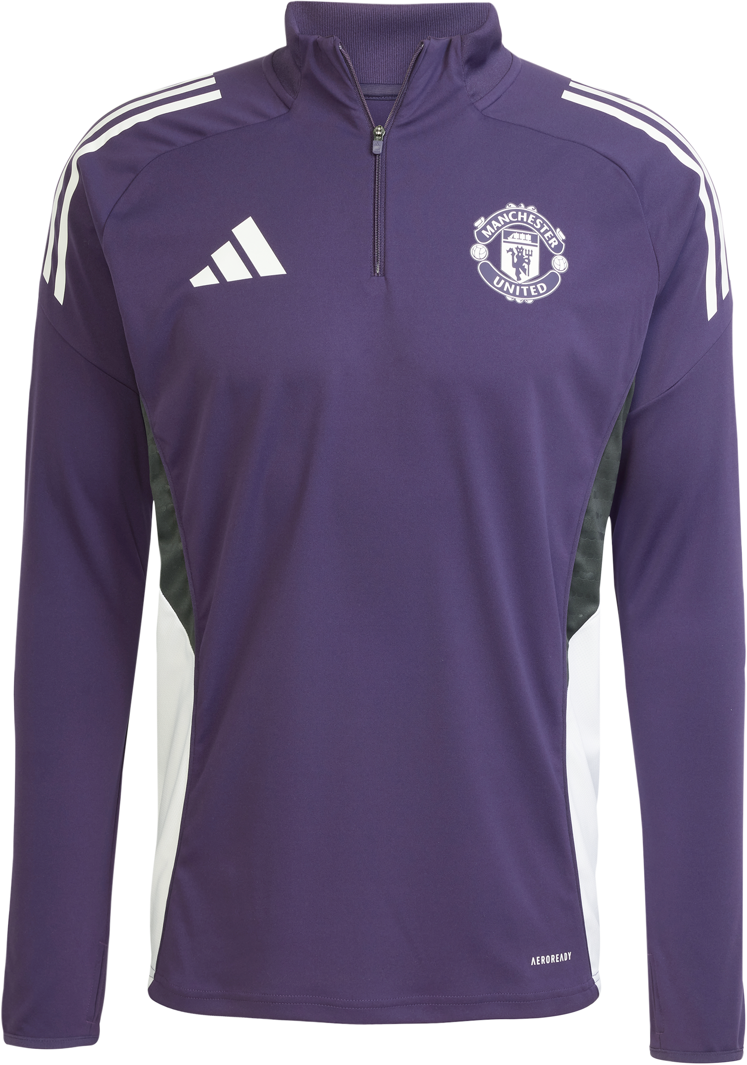 Majica kratkih rukava adidas Originals Manchester United TR TOP Long Sleeve Training Shirt 2025/26 Ljubičasta | jp3124, 0