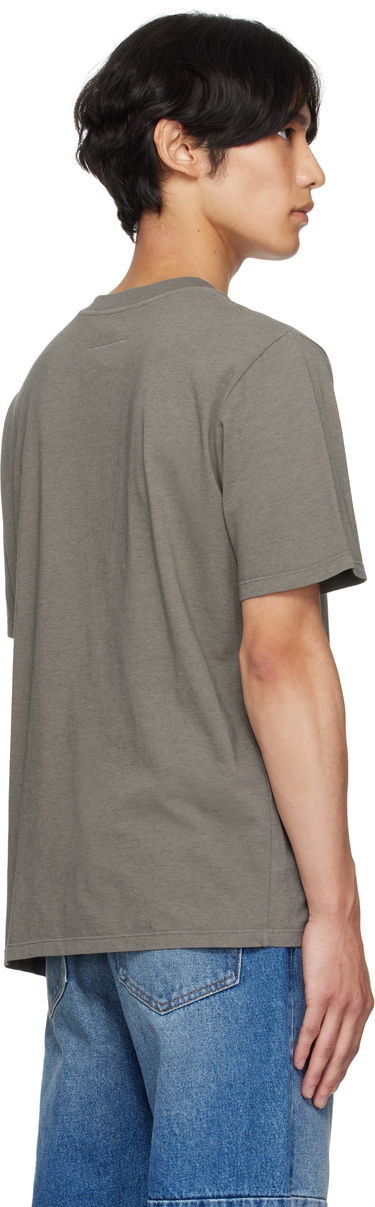 Majica kratkih rukava Maison Margiela MM6 Maison Margiela Logo Patch T-Shirt Siva | SH0GC0059 M20048, 2