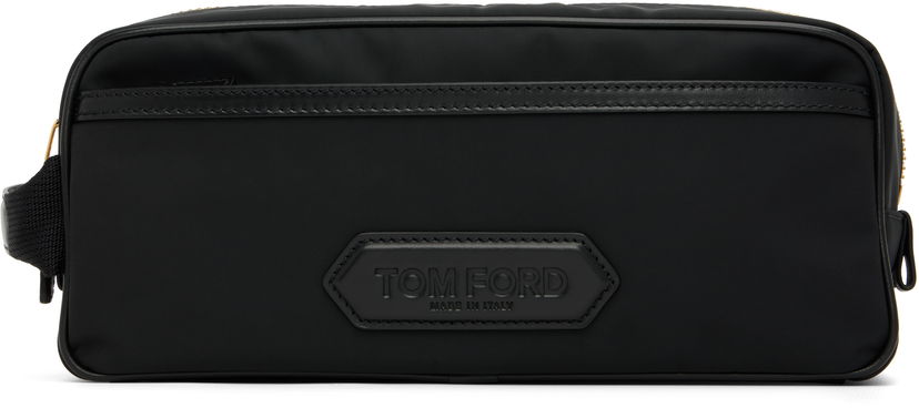 Putna torba Tom Ford Tom Ford Canvas Double Zip Toiletry Bag Crna | Y0369-TNY017G