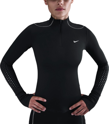 Dukserice Nike Swift Reflective Long-Sleeve Quarter-Zip Top Crna | hv2944-010, 0