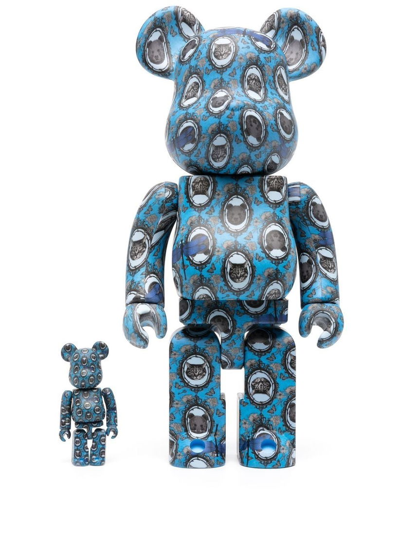 Kolekcionarsko Medicom Toy Bearbrick Robe Japonica collectible statue - Blue Plava | 453095660184718036142