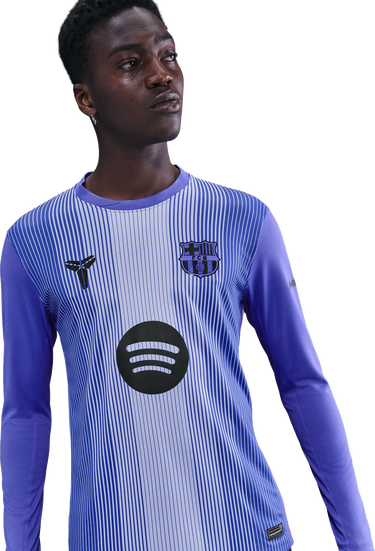 Dres Nike Nike x Kobe Dri-FIT FC Barcelona Stadium Away Long Sleeve Goalkeeper Jersey Ljubičasta | hq9290-511, 4