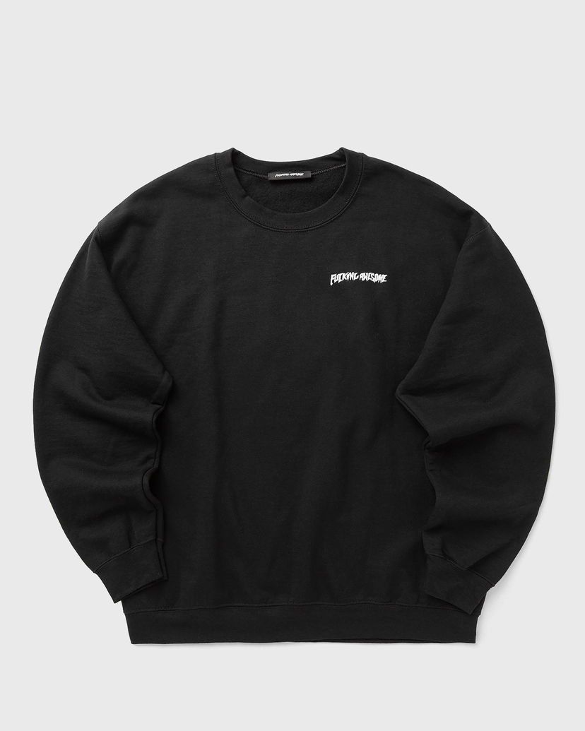 Dukserice Fucking Awesome Believe Crewneck Sweatshirt Crna | PN26491