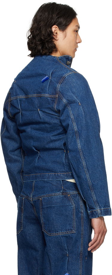 Jakna ADER ERROR ADER error 0108 Cropped Denim Jacket Plava | BO01SSJK0108BL, 2