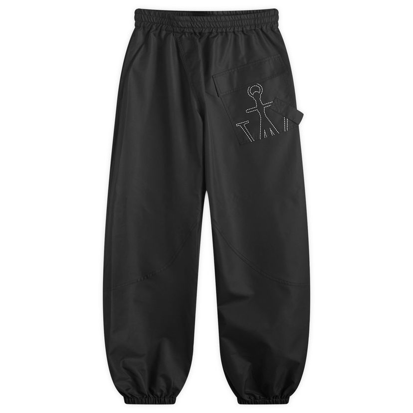Trenirka JW Anderson Twisted Logo Joggers Crna | TR0312-PG1345-999