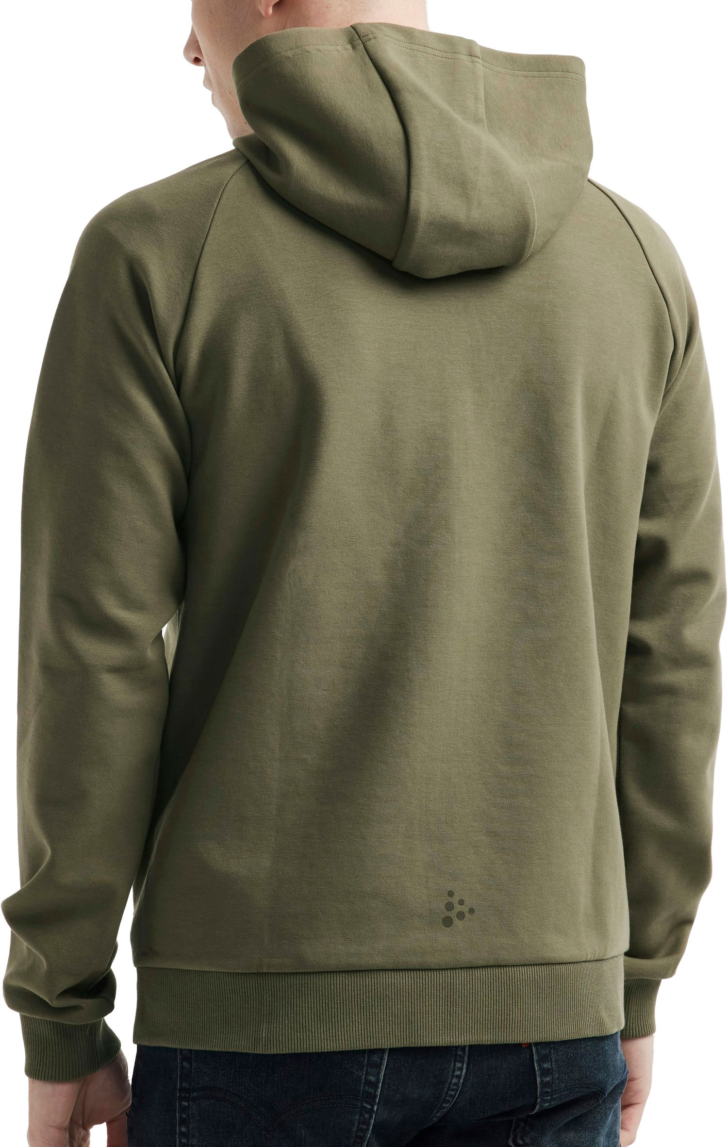 Dukserice Craft CORE SOUL Full Zip Hooded Sweatshirt Zelena | 1910620-664000, 1