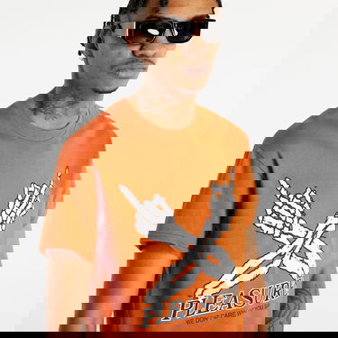 Majica kratkih rukava Pleasures Don't Care T-Shirt Narančasta | P23SP051 ORANGE, 4