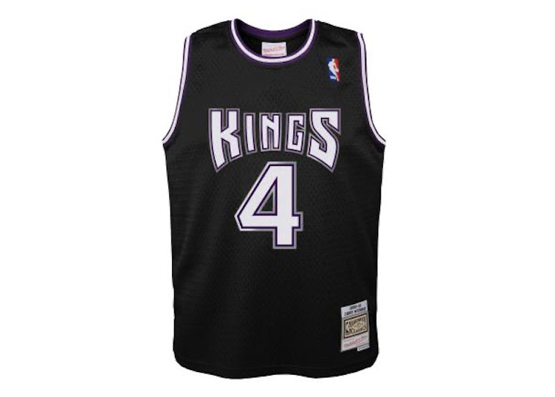 Dres Mitchell & Ness Mitchell & Ness Sacramento Kings Chris Webber Swingman Jersey Crna | 9N2B7BRD0-SKGCW-Y00