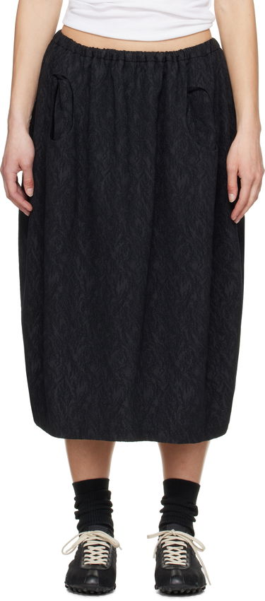 Suknja ADER ERROR ADER error 74 Jacquard Midi Skirt Crna | BO01SSSK0303BK, 0