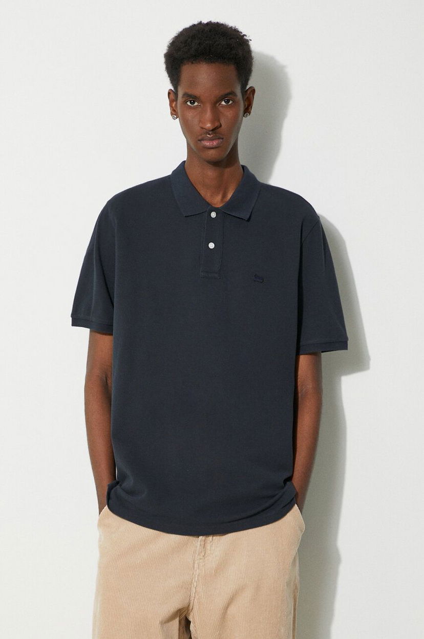 Polo majica WOOLRICH Polo Shirt Classic American Plava | CFWOPO0062MRUT2555