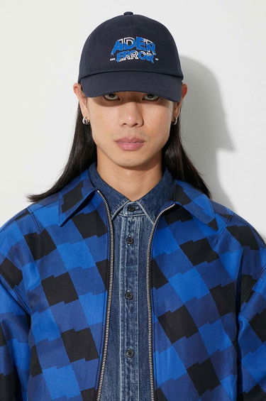 Bomber jakna ADER ERROR Tenit Checkered Jacket Plava | BMADFWJK1001, 4