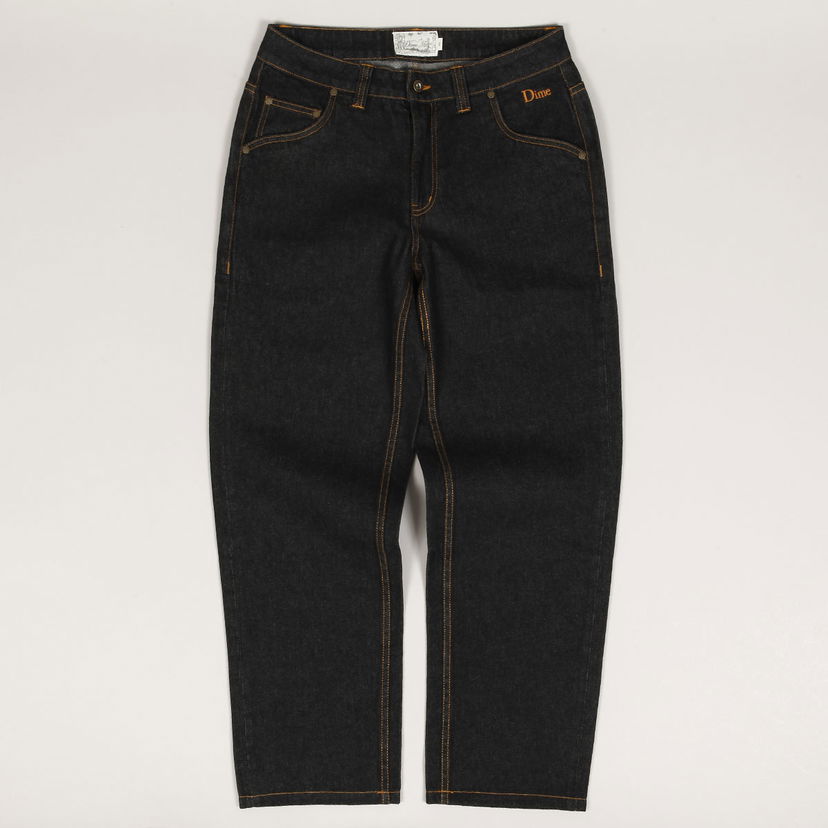 Jeans Dime Dime Classic Relaxed Denim Pants Crna | DIMESP2511BLK