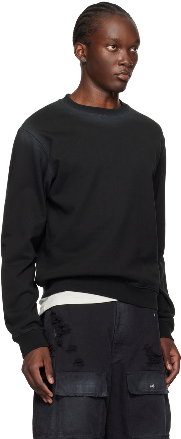 Džemper We11done Faded Sweatshirt Crna | WD-TS2-24-721-U-BK, 1