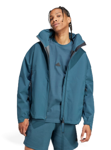 Vjetrovka adidas Originals MYSHELTER RAIN.RDY Tirkiz | HZ5701