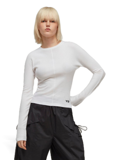 Majica kratkih rukava Y-3 Fitted Tee Bijela | HY1402