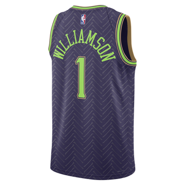 Dres Nike Swingman Zion Williamson City Edition Jersey Ljubičasta | FQ4351-537, 2