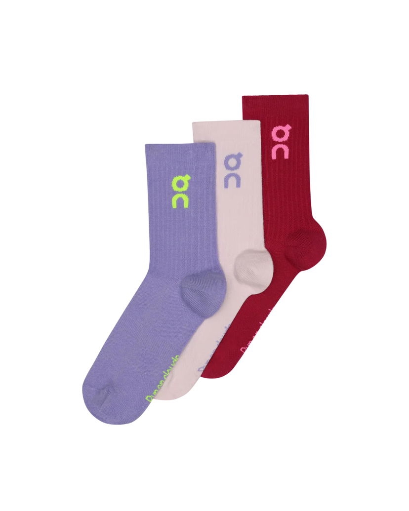 Čarape On Running Running Logo High Socks - 3 Pack Višebojno | 2UF10313891