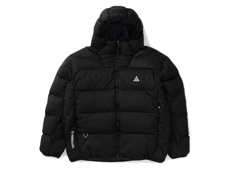 Pernata jakna Nike ACG Therma-FIT ADV Lunar Lake Puffer Jacket Triple Black Crna | DH3071-011